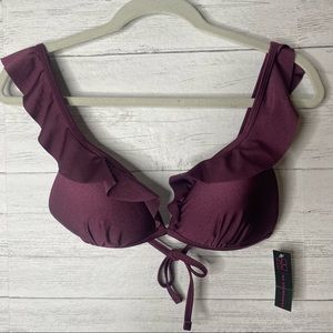 🌈 no boundaries nwt bikini top size M